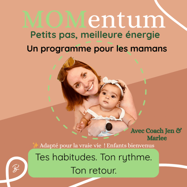 Cours de groupe en ligne pour les mamans
